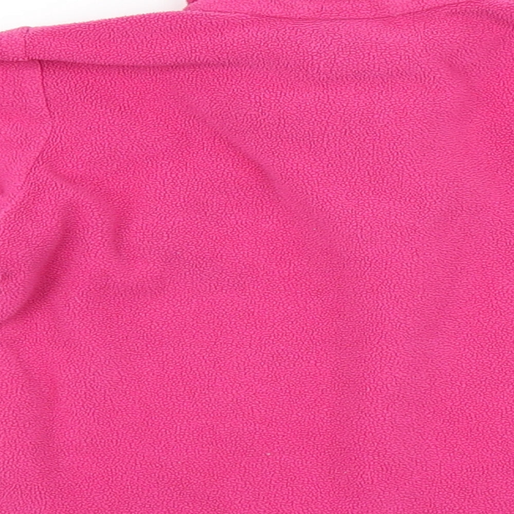 Trespass Girls Pink  Fleece Pullover Jumper Size 2-3 Years