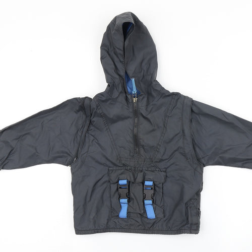 Marks and Spencers Boys Grey   Rain Coat Coat Size 6-9 Months