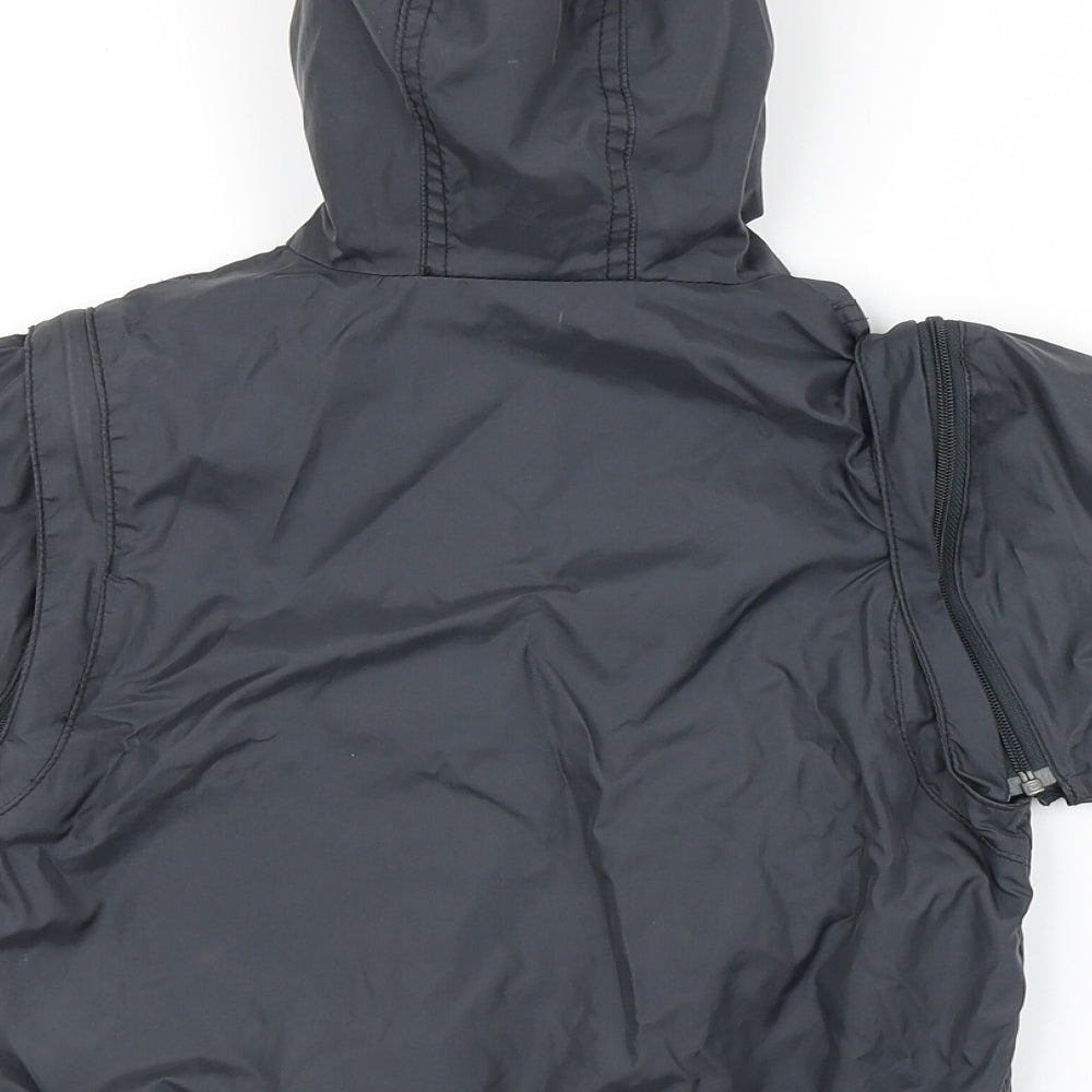 Marks and Spencers Boys Grey   Rain Coat Coat Size 6-9 Months