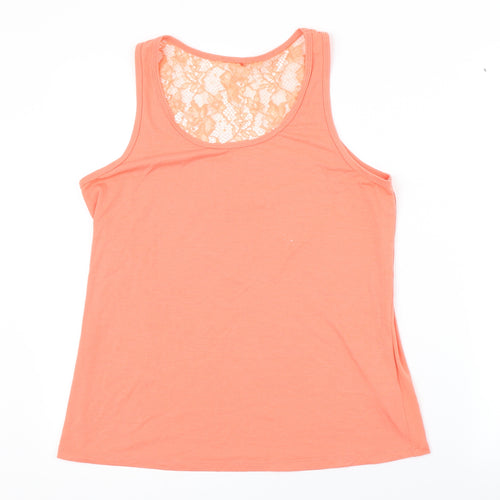 George Womens Pink   Basic Tank Size 14