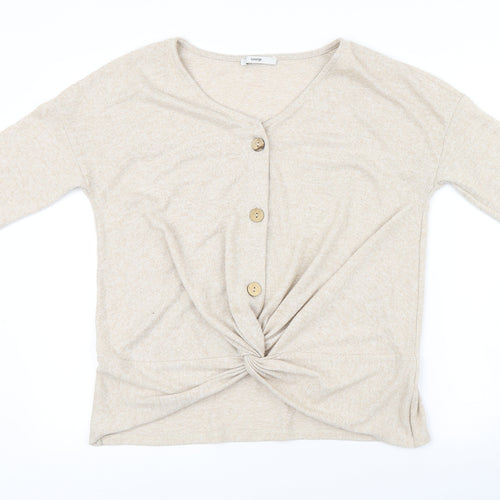 George Womens Beige   Pullover Jumper Size 12
