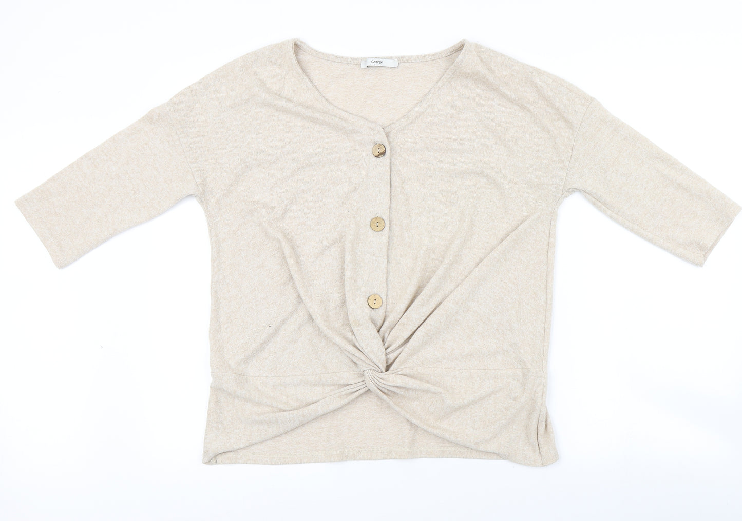 George Womens Beige   Pullover Jumper Size 12