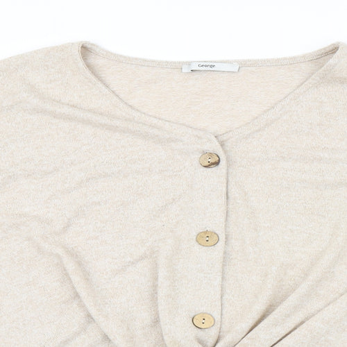 George Womens Beige   Pullover Jumper Size 12