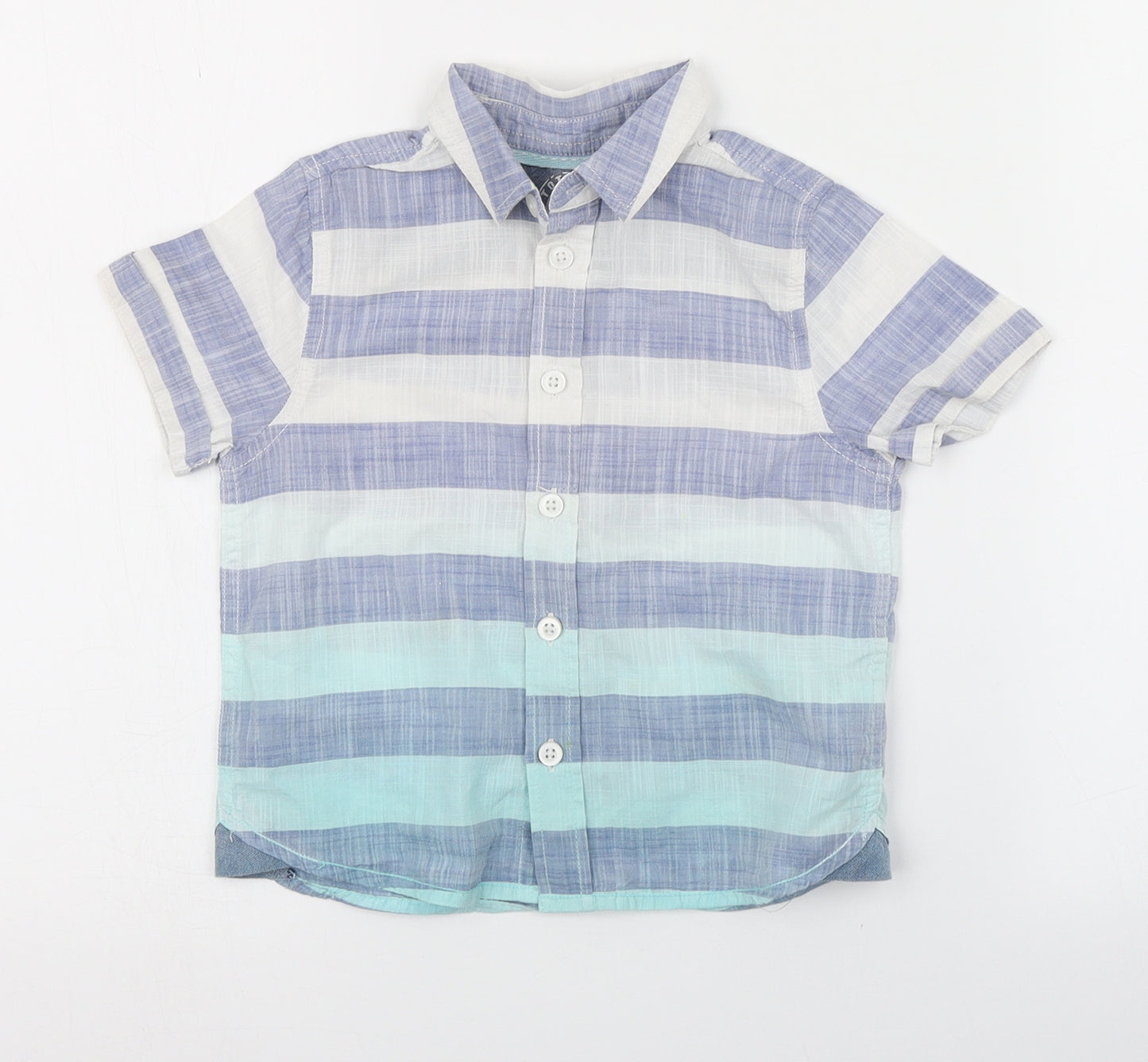 F&F Boys Multicoloured Striped  Basic Casual Size 2-3 Years