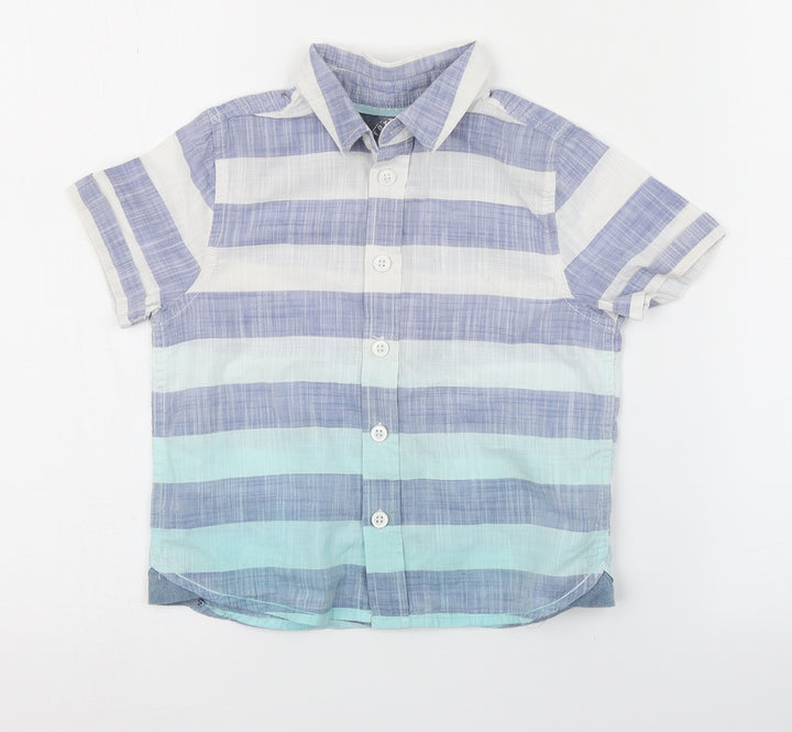 F&F Boys Multicoloured Striped  Basic Casual Size 2-3 Years