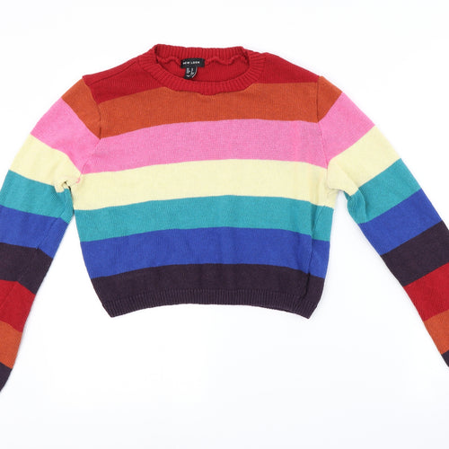 New Look Womens Multicoloured   Pullover Jumper Size M