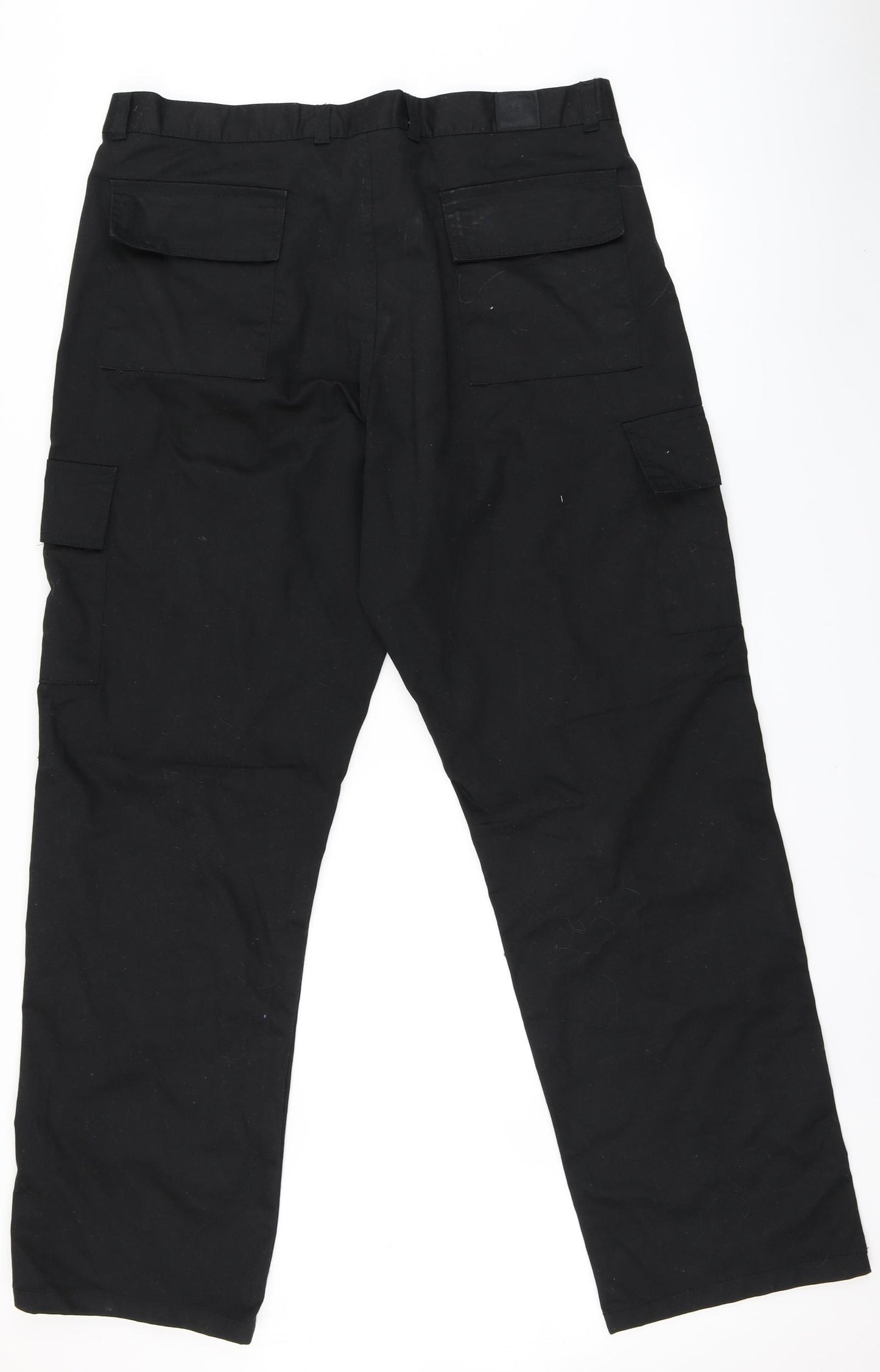 Uneek Mens Black   Trousers  Size 36 L32 in