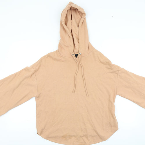 FOREVER 21 Womens Beige   Pullover Hoodie Size M