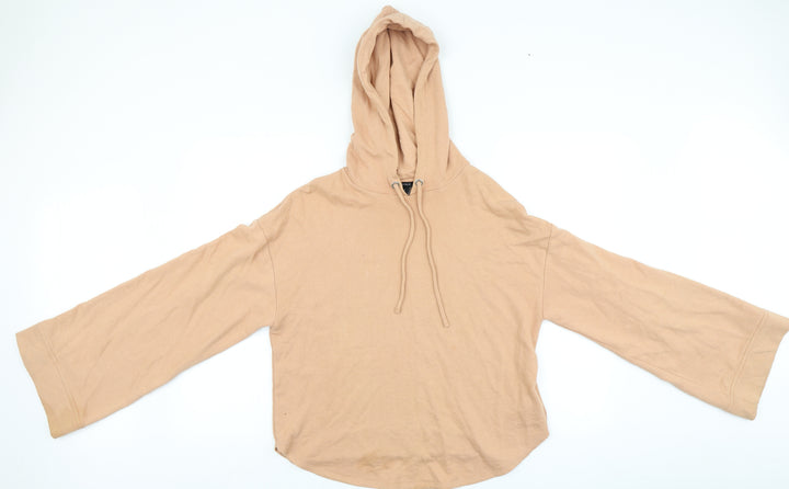 FOREVER 21 Womens Beige Pullover Hoodie Size M