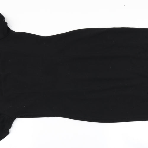 George Womens Black Floral  Bodycon  Size 10