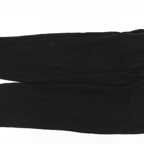 fashion in style Womens Black   Jogger Trousers Size M