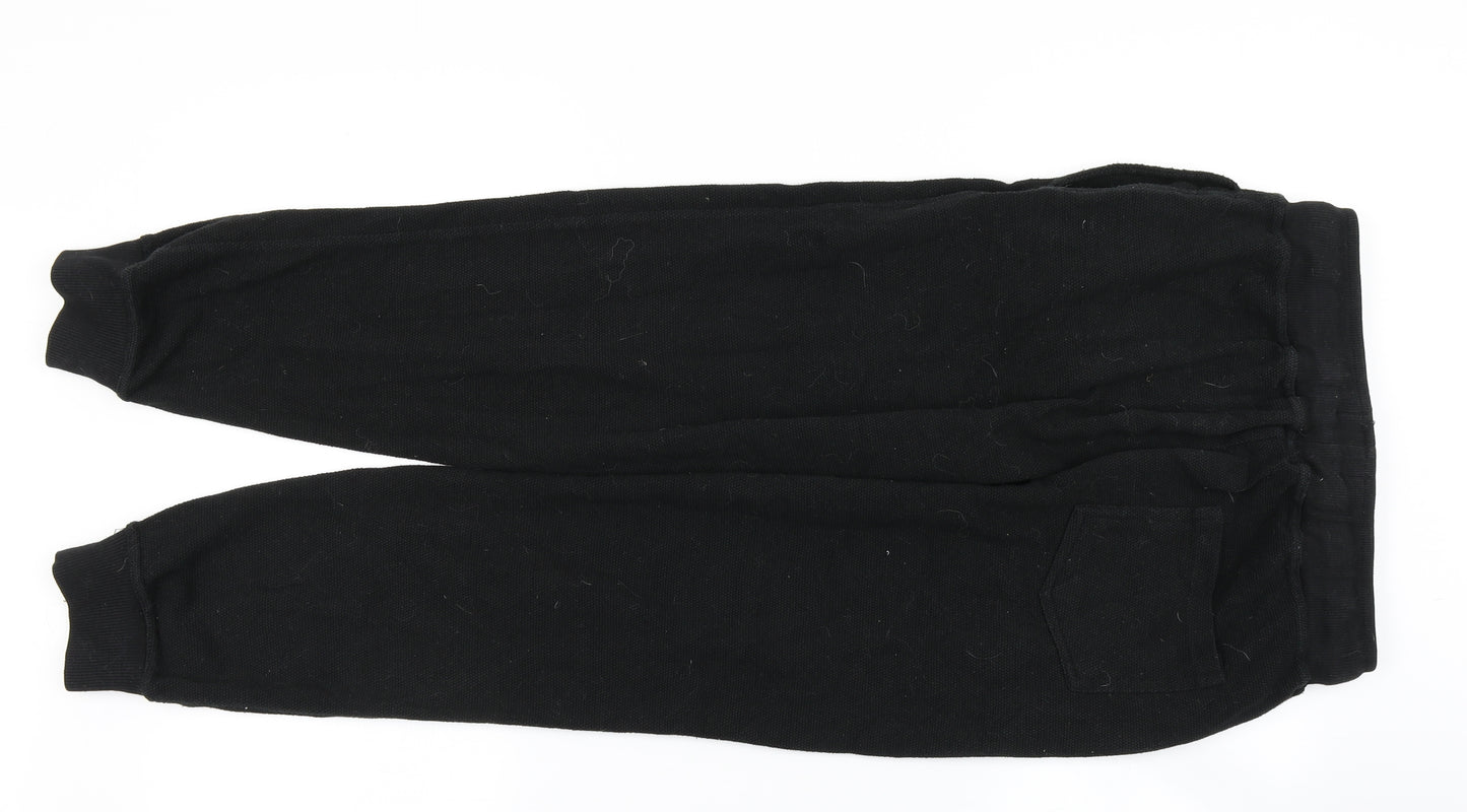 fashion in style Womens Black   Jogger Trousers Size M