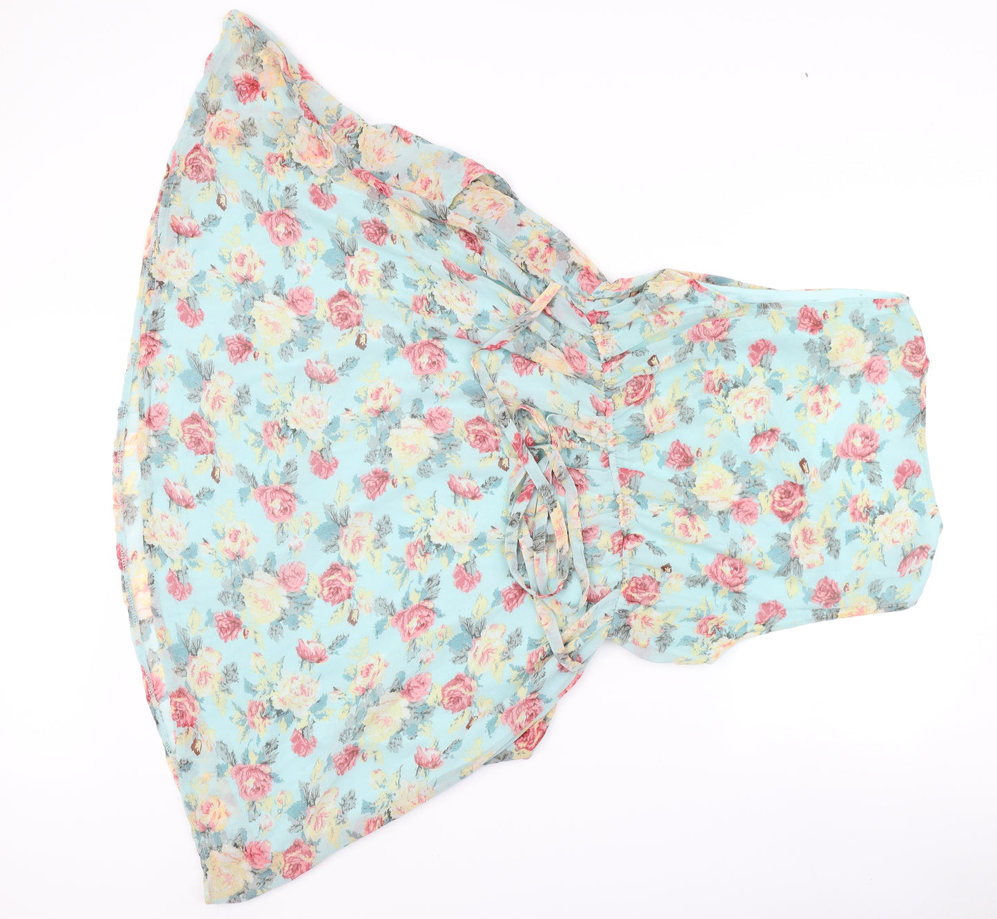 Select Womens Multicoloured Floral  Skater Dress  Size 18