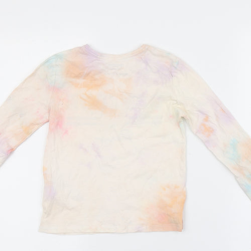 Primark Girls Multicoloured   Basic Polo Size 8-9 Years  - Tie Dye