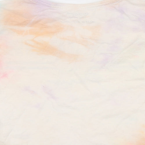 Primark Girls Multicoloured   Basic Polo Size 8-9 Years  - Tie Dye