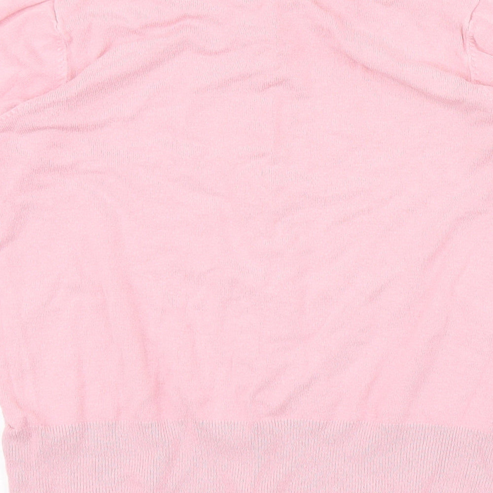 Marks and Spencer Womens Pink   Cardigan Jumper Size 12