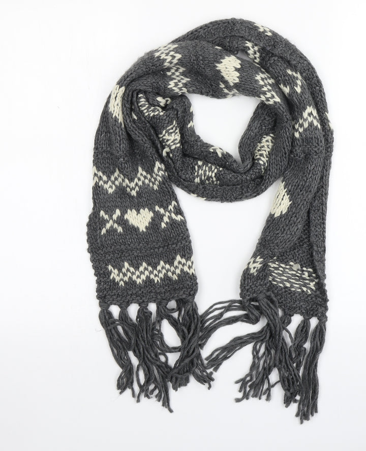 Preworn Womens Grey    Scarf