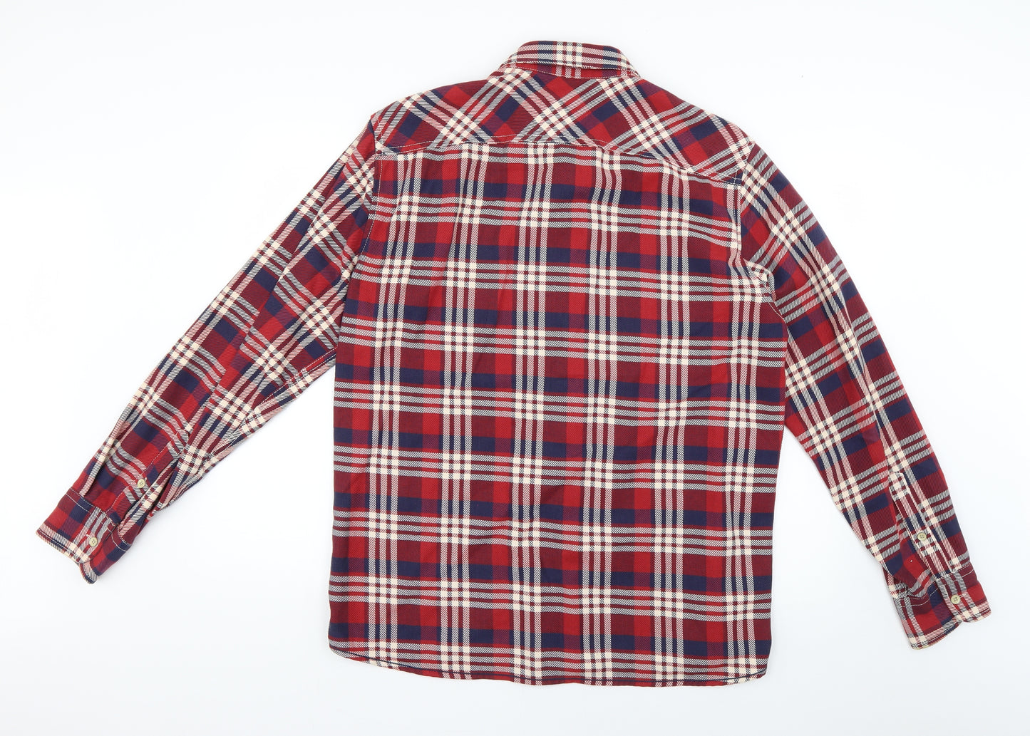 north coast Mens Multicoloured Check   Dress Shirt Size L