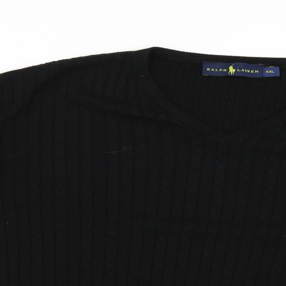 Ralph Lauren Mens Beige   Pullover Jumper Size 2XL