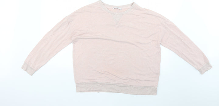 TU Womens Pink Pullover Jumper Size 10