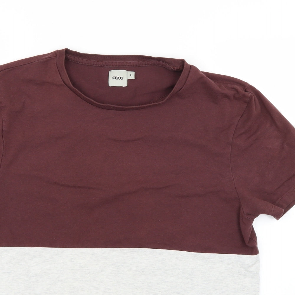 ASOS Womens Multicoloured   Basic T-Shirt Size S