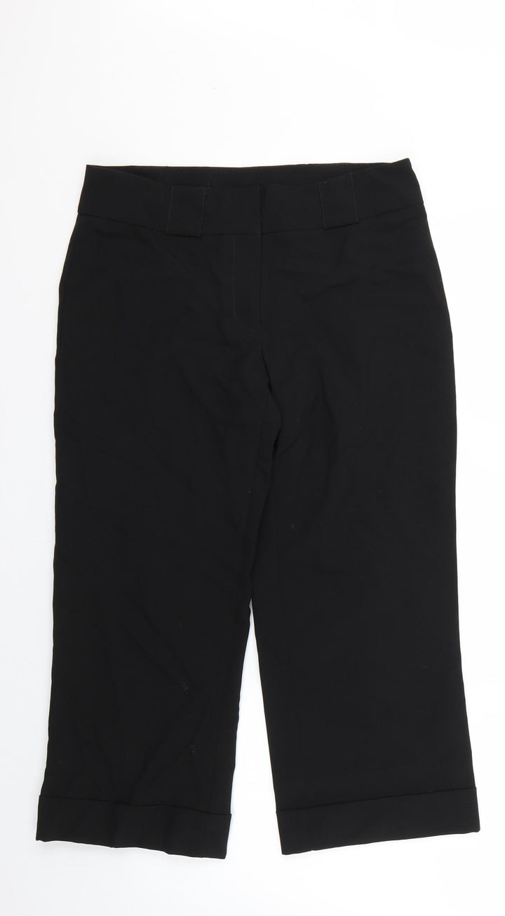 New Look Womens Black Sweatpants Trousers Size 8 L22 in
