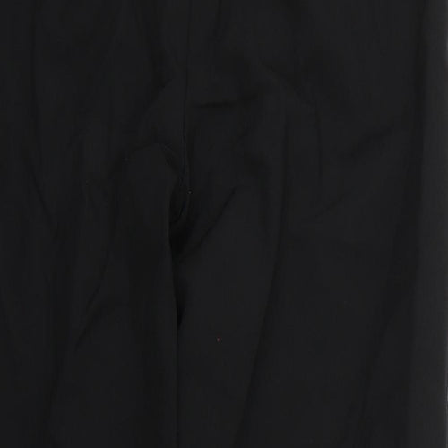 New Look Womens Black   Sweatpants Trousers Size 8 L22 in