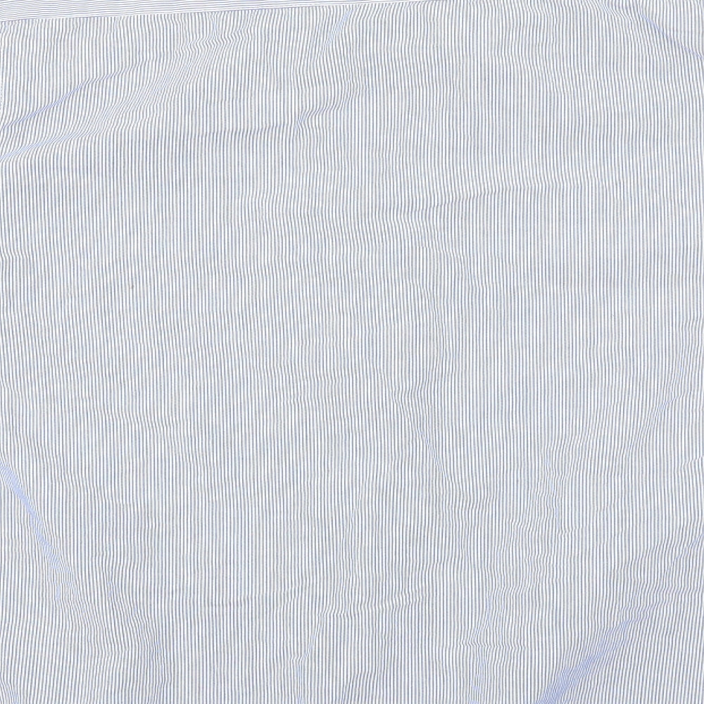 George Mens Multicoloured Striped   Dress Shirt Size L