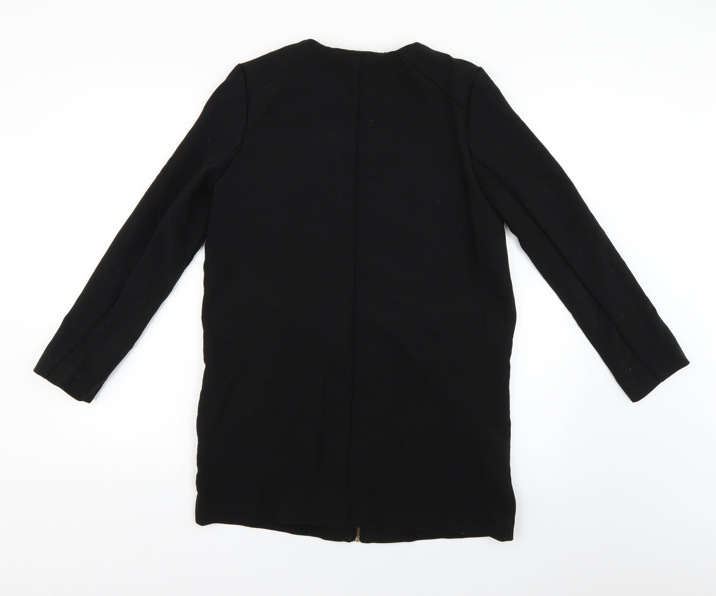 Atmosphere Womens Black   Overcoat Coat Size 8