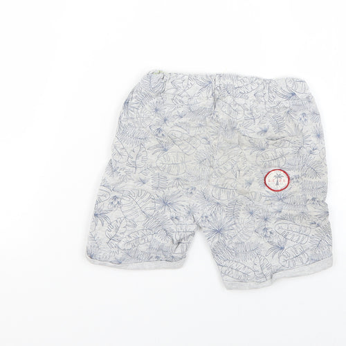 lcdp Boys Grey Geometric  Sweat Shorts Size 5 Years