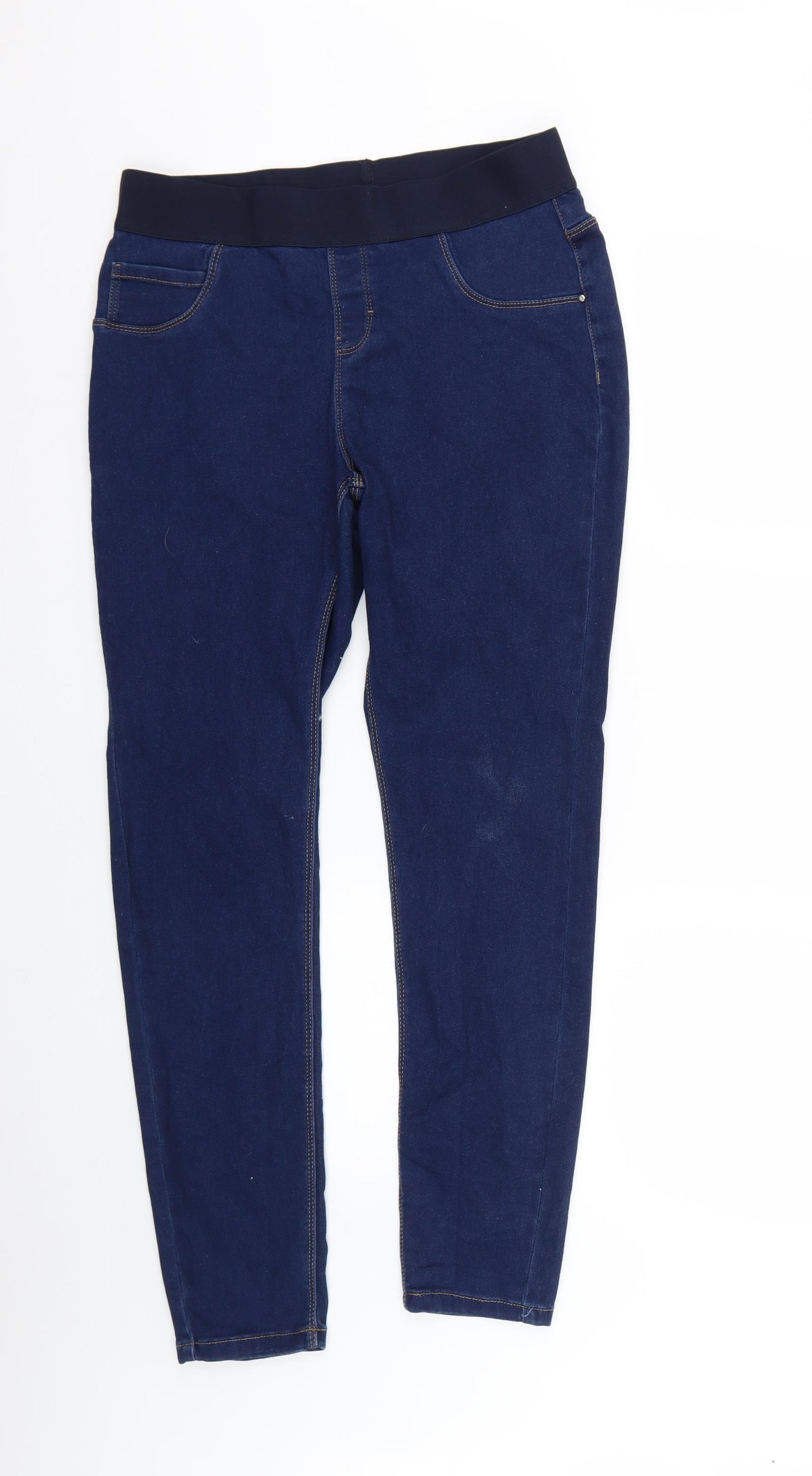 George Womens Blue   Skinny Jeans Size 14 L28 in