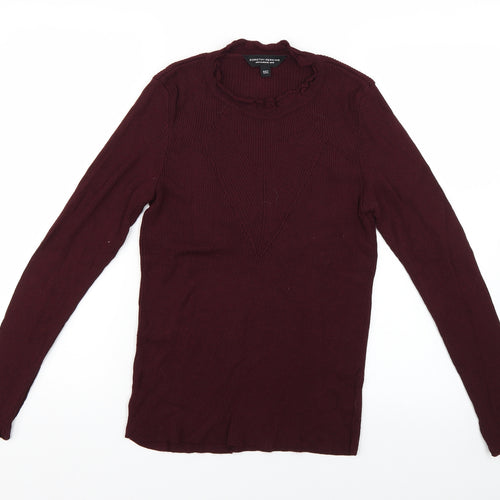 Dorothy Perkins Womens Red   Pullover Jumper Size 10