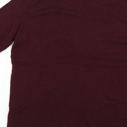 Dorothy Perkins Womens Red   Pullover Jumper Size 10