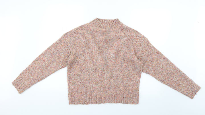 New Look Womens Multicoloured Argyle/Diamond  Pullover Jumper Size S