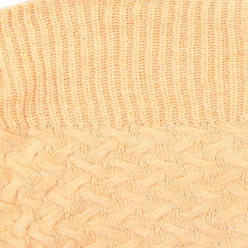 Dorothy Perkins Womens Orange   Pullover Jumper Size S
