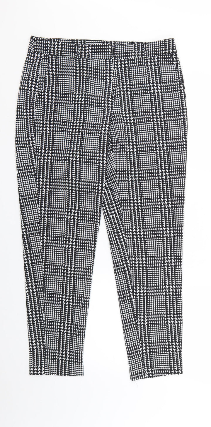 Dorothy Perkins Womens Multicoloured Geometric  Trousers  Size 10 L26 in
