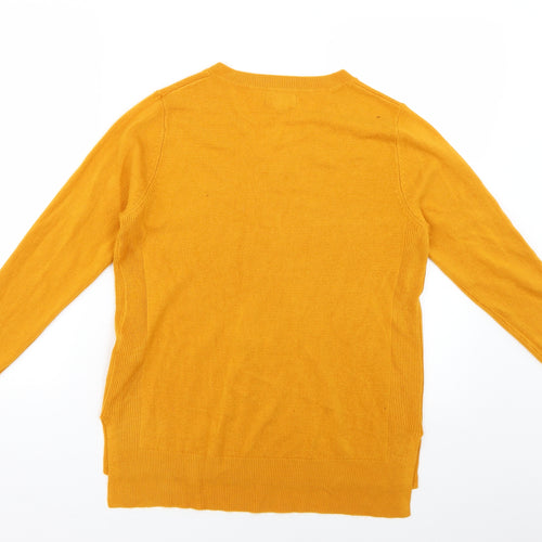 Primark Womens Yellow   Pullover Jumper Size 6