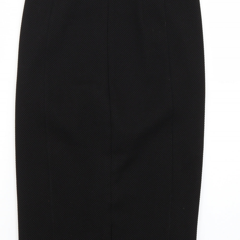 H&M Womens Black   Straight & Pencil Skirt Size S