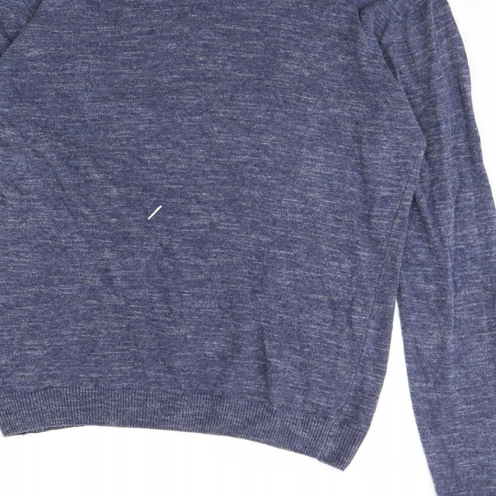 Oliver Spencer Mens Blue   Pullover Jumper Size XL