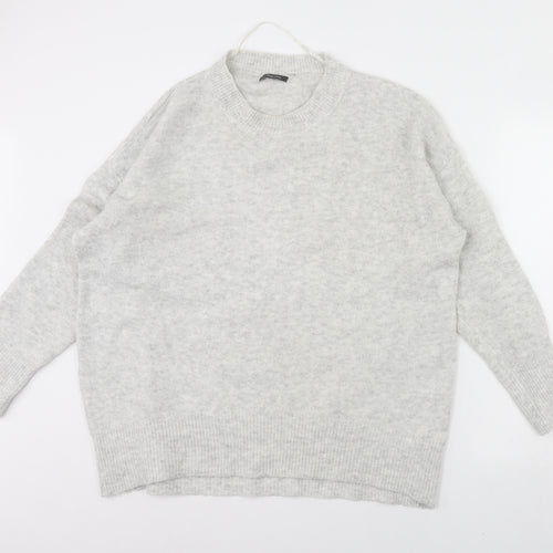 Primark Womens Grey   Pullover Jumper Size M
