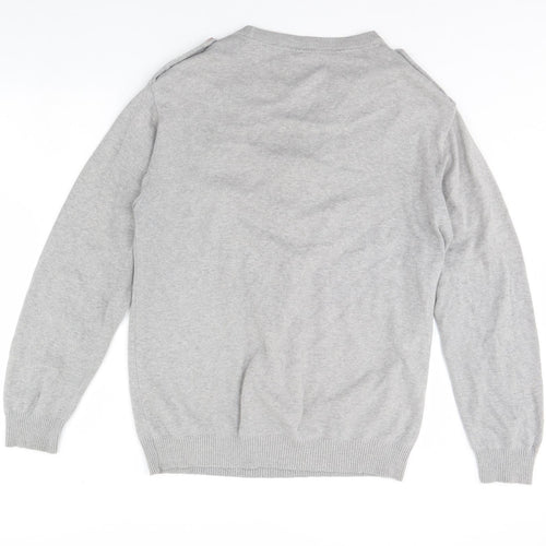 Carter Mens Grey   Pullover Jumper Size XL