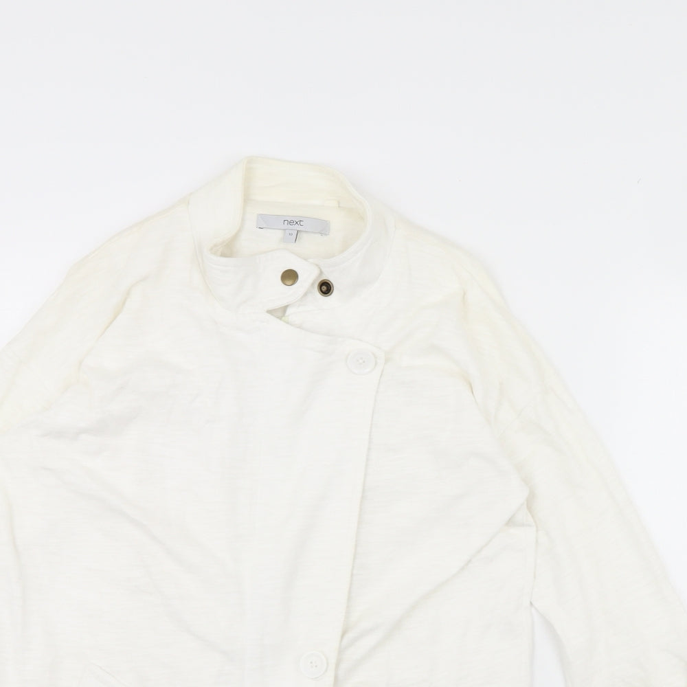 NEXT Womens White   Jacket  Size 10