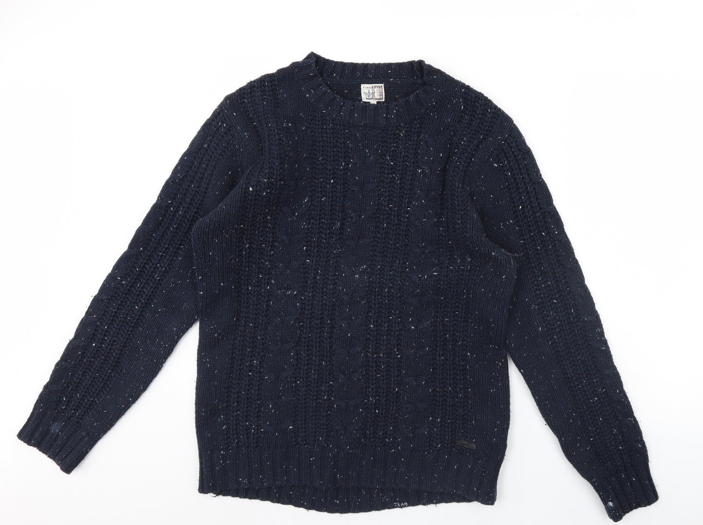 Firetrap Mens Blue   Pullover Jumper Size M