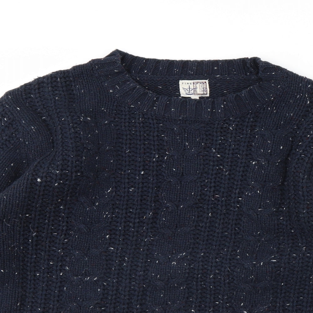 Firetrap Mens Blue   Pullover Jumper Size M