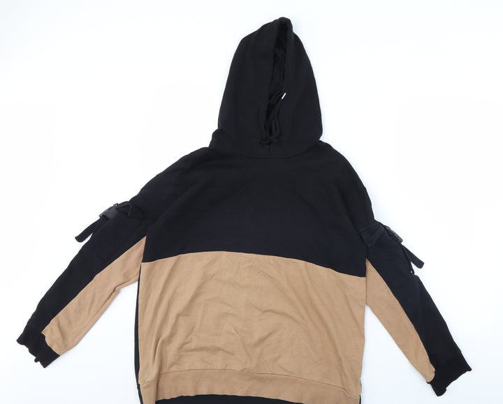 Select Womens Black Pullover Hoodie Size M
