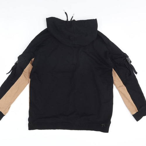 Select Womens Black   Pullover Hoodie Size M