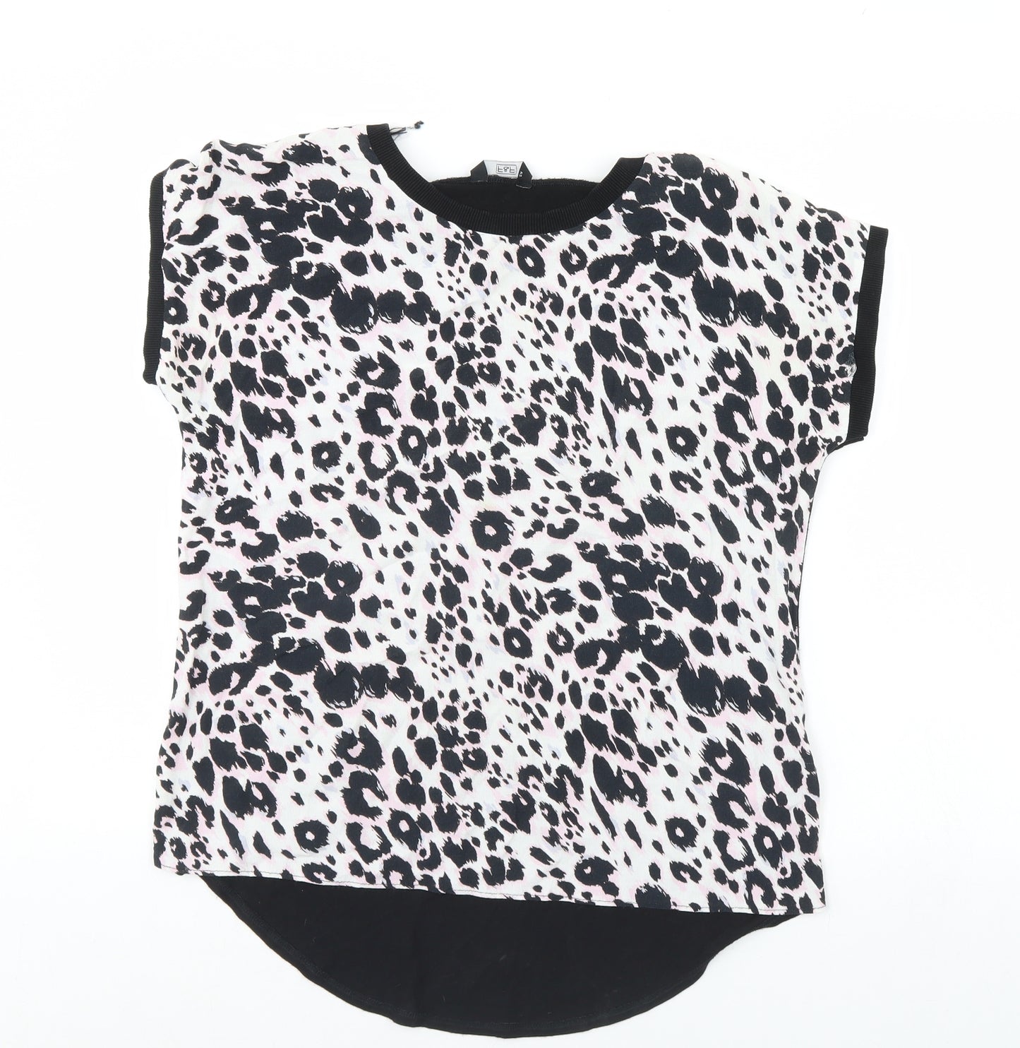 F&F Womens Black   Basic T-Shirt Size 12