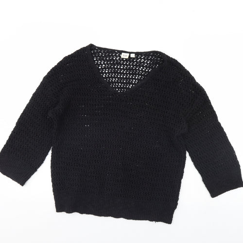 Gap Womens Black   Pullover Jumper Size XS