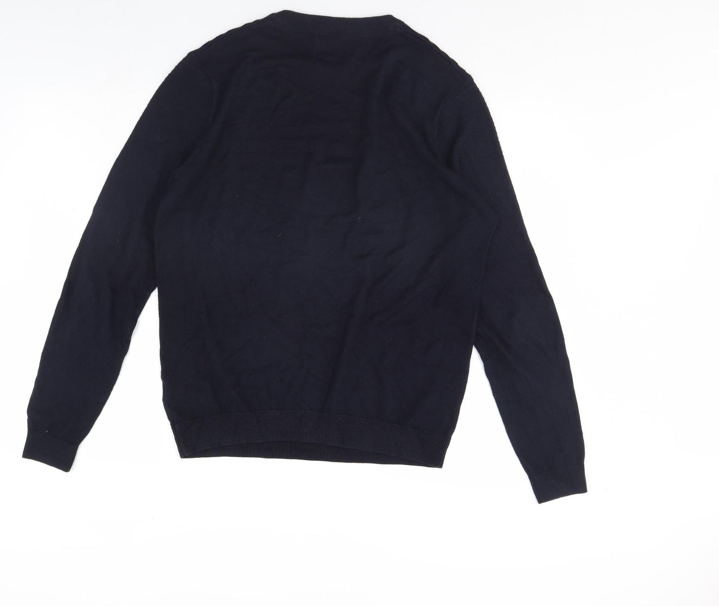 m&s Mens Blue   Pullover Jumper Size M