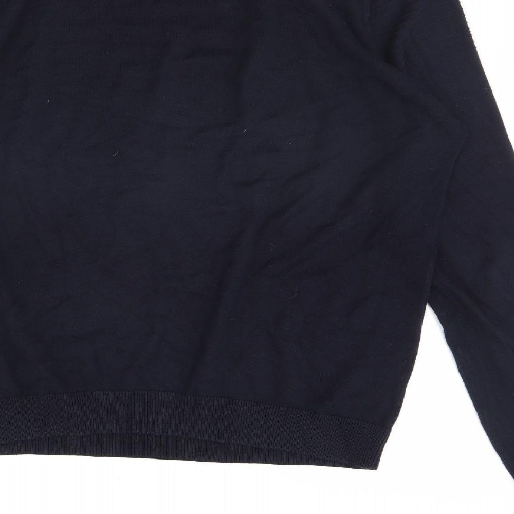 m&s Mens Blue   Pullover Jumper Size M
